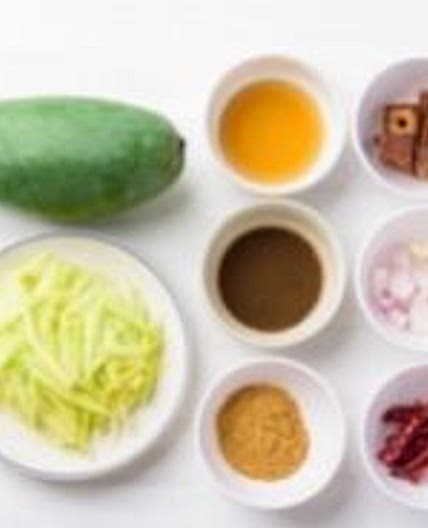 Thai green mango salad