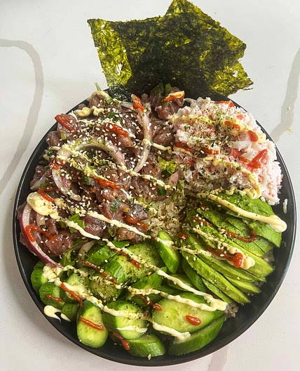 Bluefin Tuna Poke Bowl — Angiela Eats 
