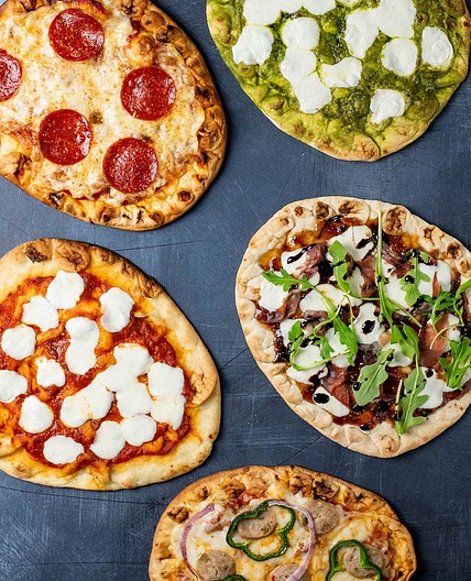 Simple Personal Pizzas