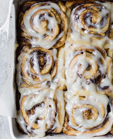 Vegan Banana Bread Cinnamon Rolls