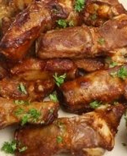 Sticky Chinese BBQ Pork Belly Ribs