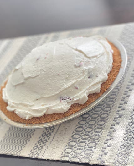 Lemon Raspberry Cream Cheese Refrigerator Pie