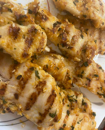 Grilled Chicken Shnitzel