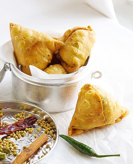 Punjabi Crunchy Beef Samosa