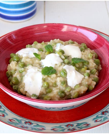 Risotto ai piselli