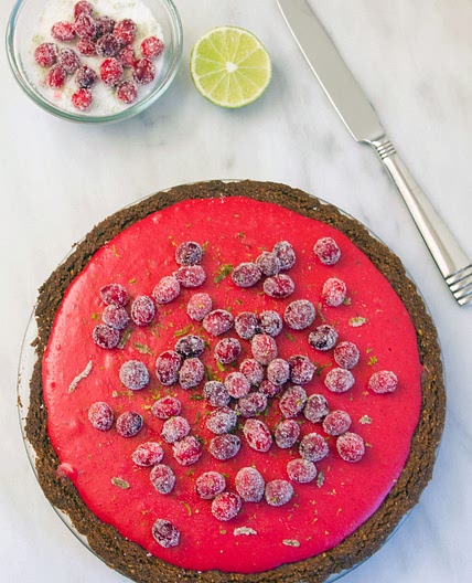 Cranberry-Lime Pie
