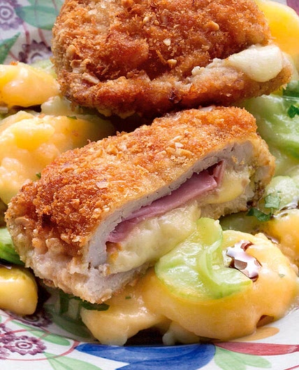 Cordon Bleu mit Kartoffelsalat