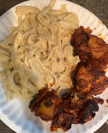 Pollo a la naranja 