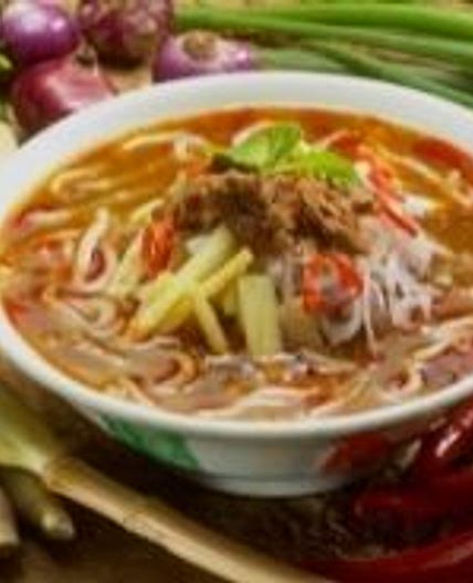 CURRY LAKSA WITH SHRIMP