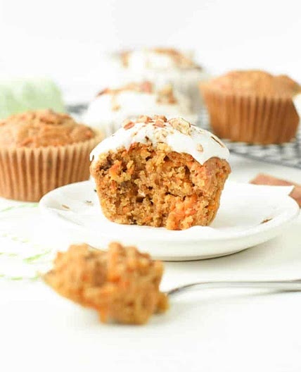 Vegan Carrot Cake Cupcakes