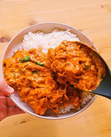 Creamiest $2.40 Butter Chicken