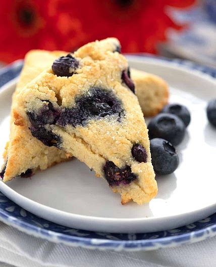 Blueberry Keto Scones