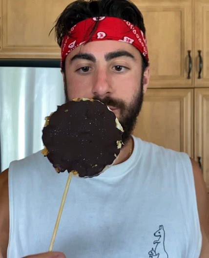 Peanut Butter Chocolate Lollipop