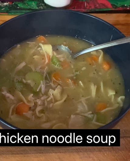 Chicken noodle soup 
