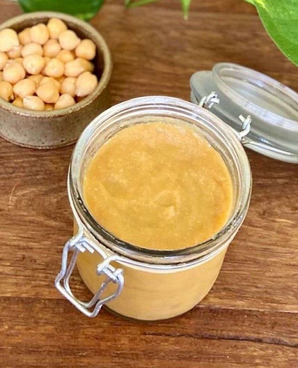 Baby Chickpea Puree with Sweet Potato and Banana