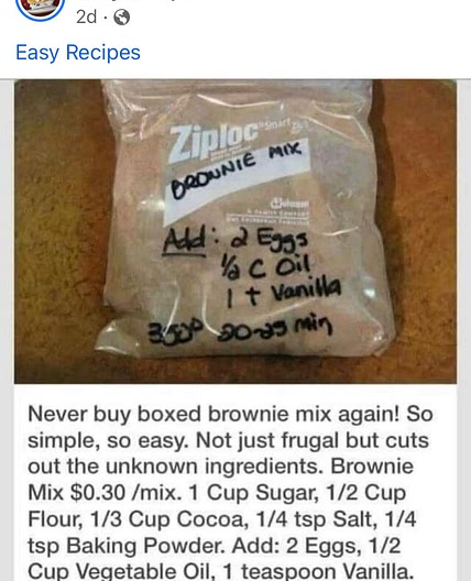 Brownie Mix
