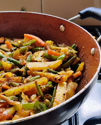 Mixed veg kadhai
