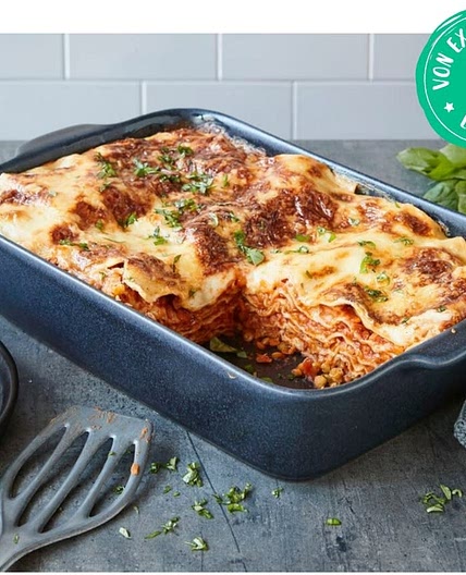 Rote Linsen Lasagne