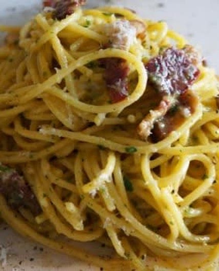 Spaghetti Carbonara NO CREAM!