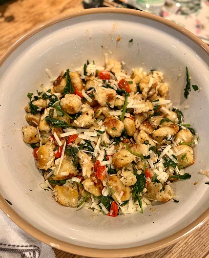 Homemade Cauliflower Gnocchi 