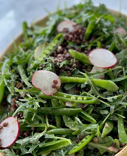 French Lentil and Spring Vegetables Salad — NuCook