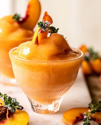 Frozen Peach Wine