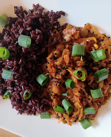 Vegan Green Lentil Curry! Healthy, free of lactose and gluten!
