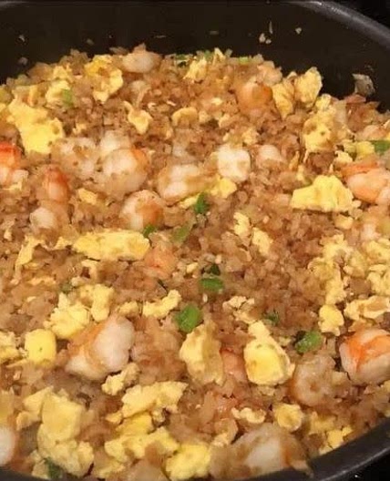 Shrimp or Chicken Fried "Rice"
