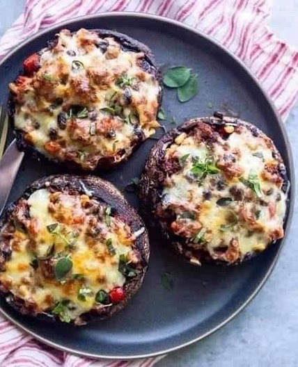 Taco Stuffed Portobellos 😋