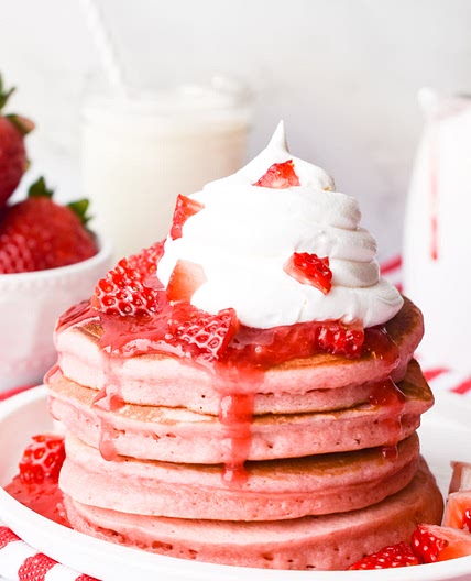 Strawberry Pancakes