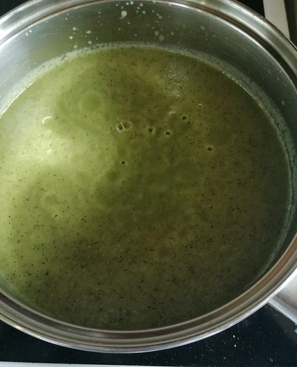 Roasted Courgette & Mint Soup (Jack Monroe)