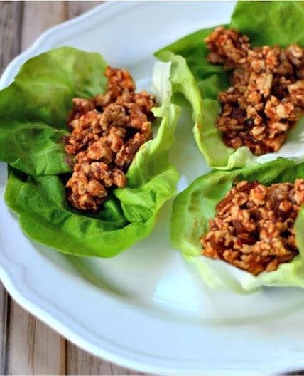 Sweet and Tangy Sloppy Joe Lettuce Wraps