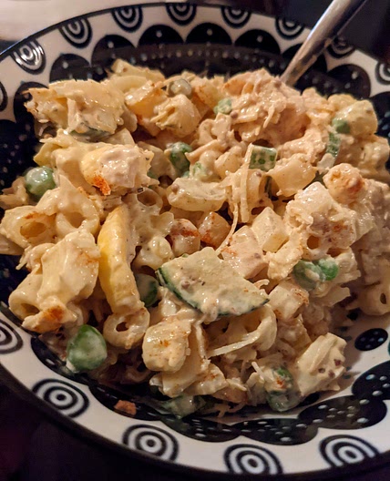 Summer Chicken Pasta Salad