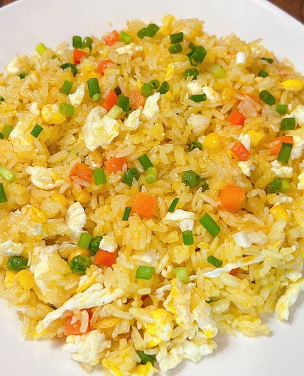 Golden Egg Fried Rice (10 minutes quick recipe)