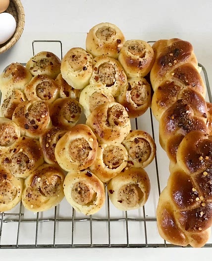 Sausage Flower Buns