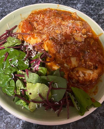 Cauliflower Parmesan