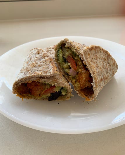 Healthy Vegan Wrap