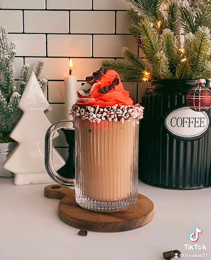 Peppermint Nutella Iced Latte