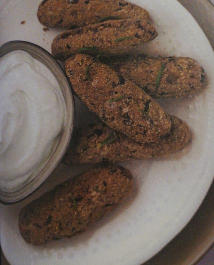 Croquetes de azeitona e noz