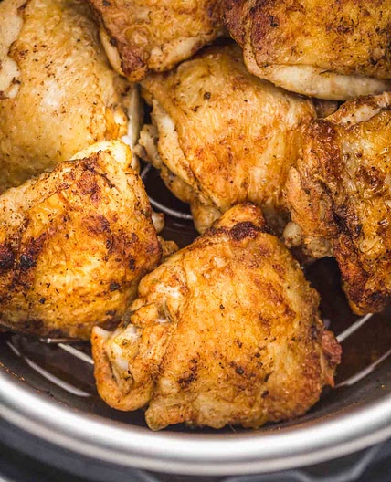 Chicken thighs, bone-in