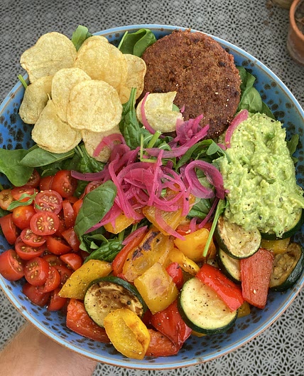 Vegan Burger Bowl