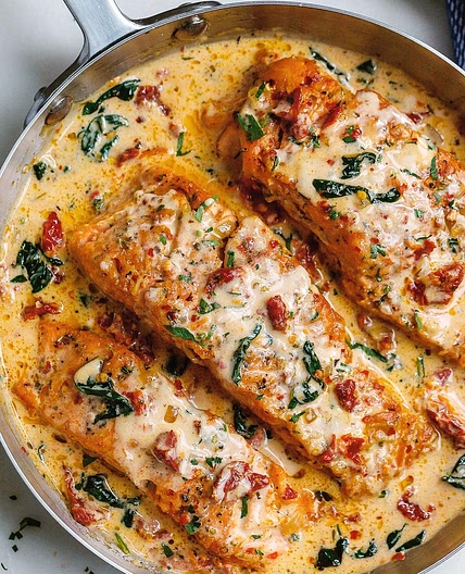 Creamy Tuscan Salmon