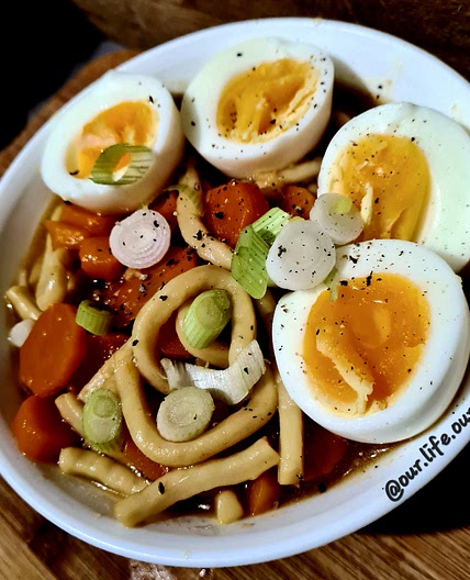 Chicken Stock Udon Noodle Soup