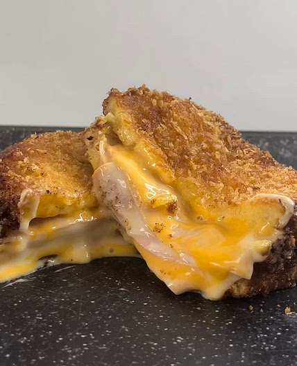 Ham and cheese sandwich bayashi style