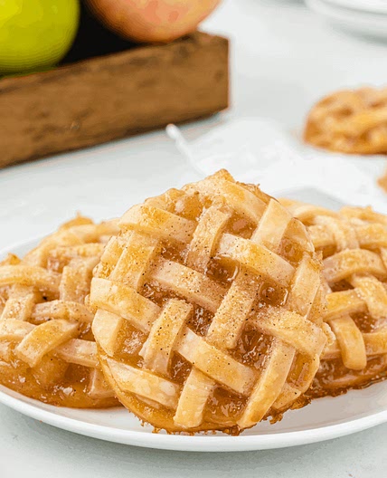 Caramel Apple Pie Cookies
