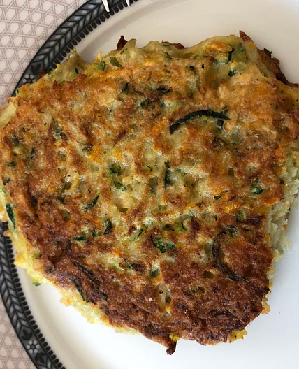 Zucchini-Parmesan Cheese Fritters