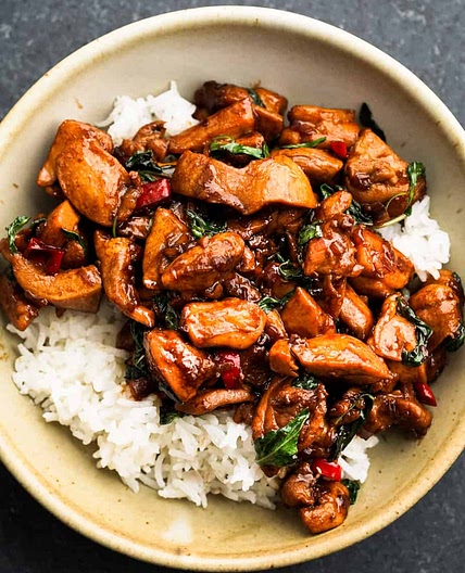 Basil chicken