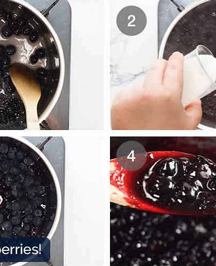 Blueberry Topping for Cheesecake