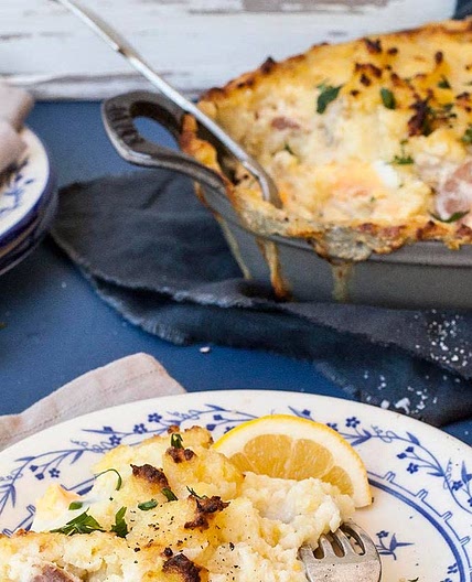 Lemon Fish Pie