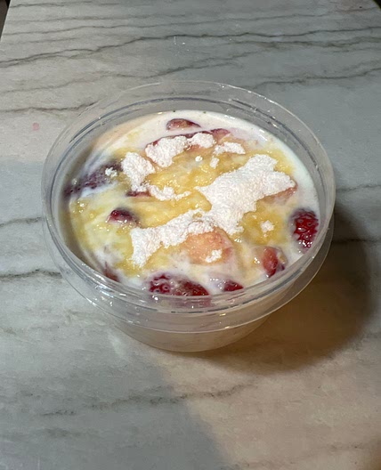 Strawberry Cheescake Oatmeal